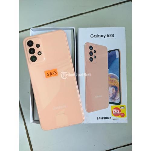 HP Samsung A23 Bekas RAM 6 GB Siap Pakai No Minus Kondisi Mulus Bergaransi - Salatiga