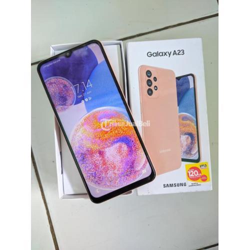 HP Samsung A23 Bekas RAM 6 GB Siap Pakai No Minus Kondisi Mulus Bergaransi - Salatiga