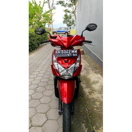 Motor Honda Beat Tahun 2013 Bekas Siap Pakai Warna Merah Pajak hiudp - Kebumen