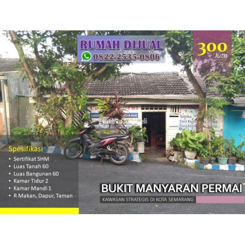 Dijual Rumah di Semarang Strategis di Bukit Manyaran Permai - Semarang