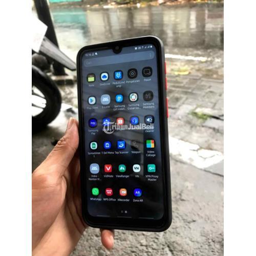 Hp Samsung M21 Ram 4 Gb Bekas Siap Pakai Fullse No Minus Harga Nego Di