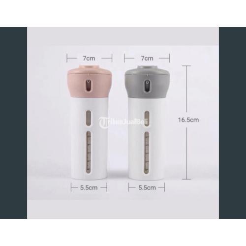 Smart Travel Dispenser Bottle Set 4 IN 1 Toiletries Kit Travel Bottles jmggroup.store
