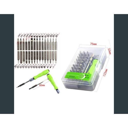 Obeng Hijau 30in1 Kecil Screwdriver Repair Tool Kit Multifungsi Magnet jmggroup.store