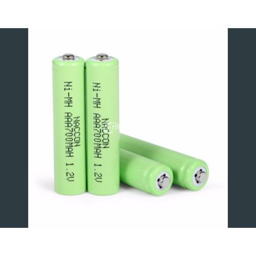 Baterai Cas - Charger AAA 700mAh 1.2V Hijau rechargeable - Jakarta Pusat