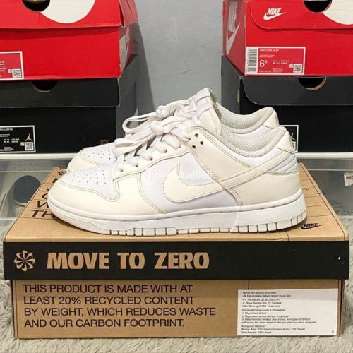 Sepatu Nike Dunk Low Nature Sail Size US 8w / EU 39 VVNDS OG BOX - Jakarta Timur