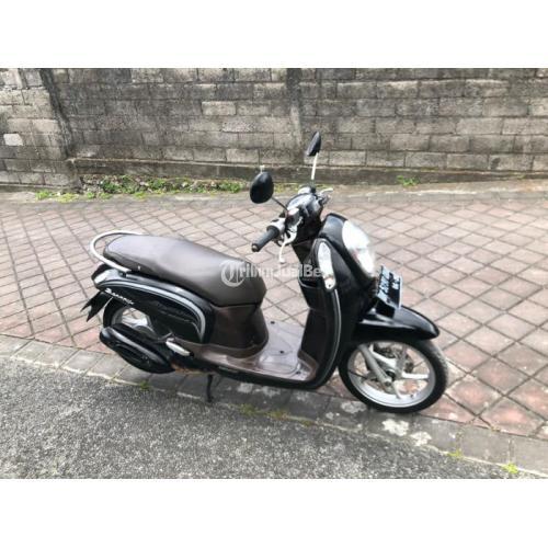 Motor Honda Scoopy 2015 Hitam Bekas Surat Lengkap Pajak Jalan - Badung