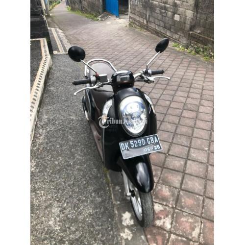 Motor Honda Scoopy 2015 Hitam Bekas Surat Lengkap Pajak Jalan - Badung