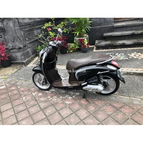 Motor Honda Scoopy 2015 Hitam Bekas Surat Lengkap Pajak Jalan - Badung
