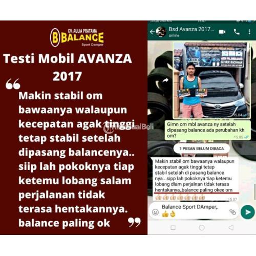 Mobil Nyaman di kondisi Jalan Apapun setelah Pasangkan Stabilizer Balance Damper, Garansi 2 Tahun - Palembang