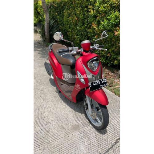 Motor Yamaha Fino Merah Tahun 2018 - Tangerang Selatan