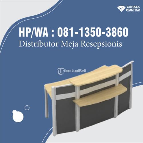 Distributor Meja Resepsionis Kayu Berbagai Macam Model - Malang