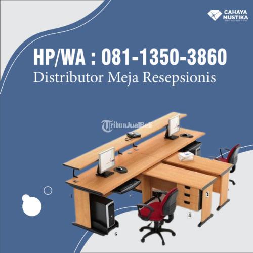 Distributor Meja Resepsionis Kayu Berbagai Macam Model - Malang