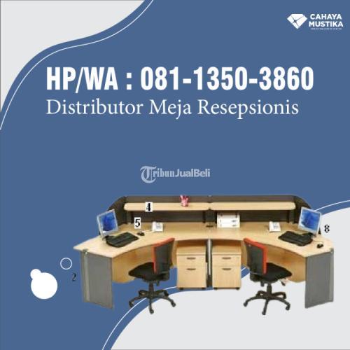 Distributor Meja Resepsionis Kayu Berbagai Macam Model - Malang