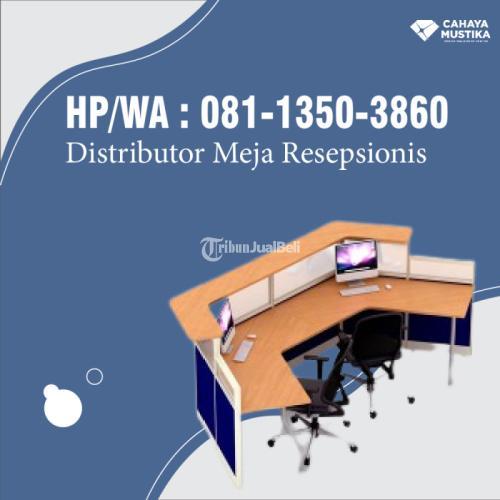 Distributor Meja Resepsionis Kayu Berbagai Macam Model - Malang