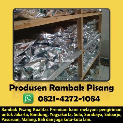 Tempat Produksi Rambak Pisang Malang, WA 0821-4272-1084