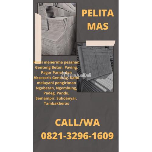 Pabrik Genteng Beton Perumahan Terdekat - Jombang