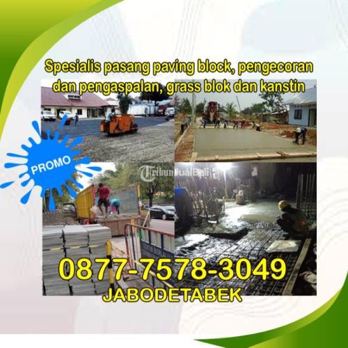 Harga Pasang Paving Block per M2 Jabodetabek