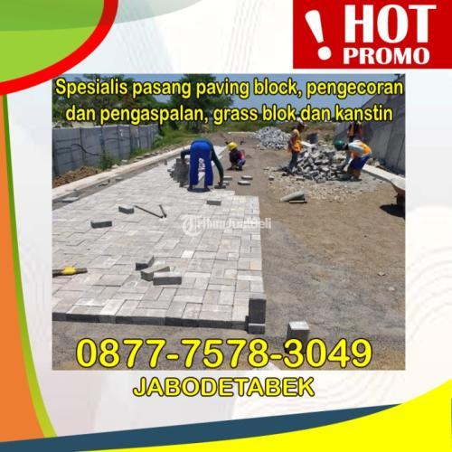 Jasa Jalan cor beton / pengaspalan di Jabodetabek
