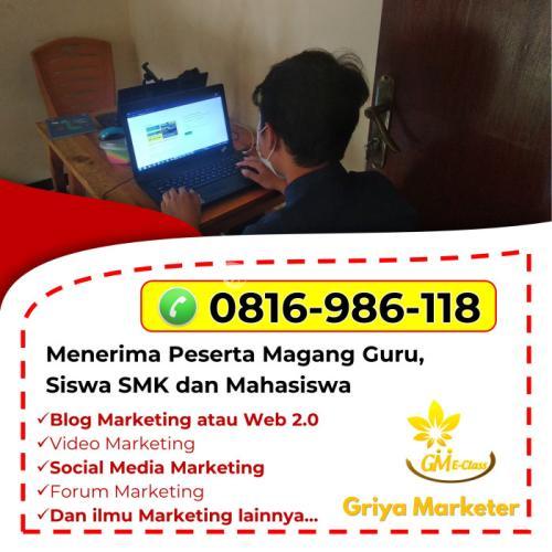 Magang Guru Industri Digital Marketing di Kepanjen - Malang