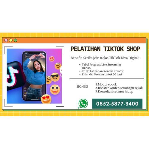 Terpercaya Pelatihan Tiktok Shop For Business - Malang