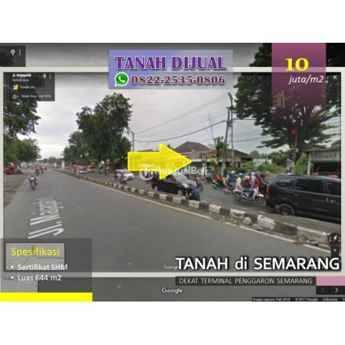 Jual Tanah Murah di Jln Majapahit  Cocok Untuk Gudang Dan Industri LT644 SHM - Semarang 