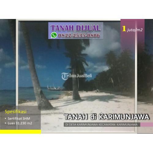 Dijual Tanah Murah di Pulau Karimunjawa LT30232 SHM - Jepara Jawa Tengah
