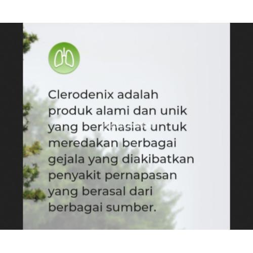 Clerodenix Obat Paru-paru Herbal BPOM Halal - Jakarta Pusat