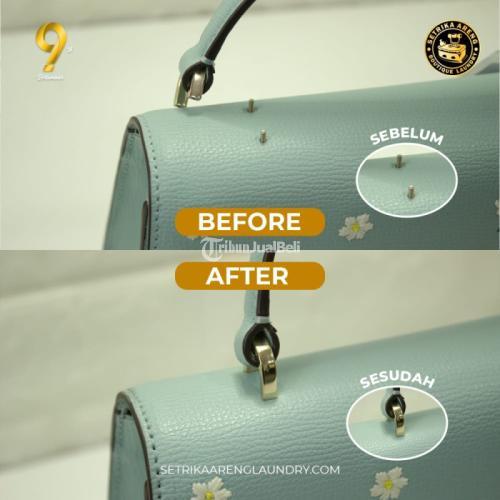 Reparasi Tas dan Koper Bandung Setrika Areng Boutique Laundry - Bogor