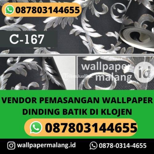 VENDOR PEMASANGAN WALLPAPER DINDING BATIK DI KLOJEN