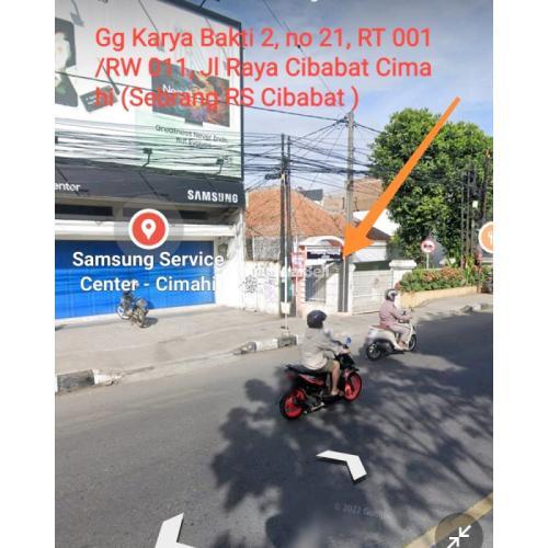 Dijual 4 Rumah Kontrakan Aktif Dekat RSUD Cibabat Cimahi, Pemkot Cimahi, Yogya Plaza - Cimahi