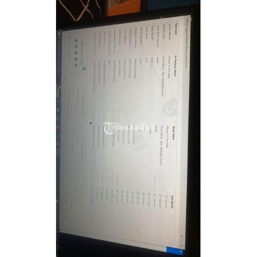 HP Apple iPhone 11 Pro Max 64GB Bekas Like New Mulus Nominus - Jakarta Timur