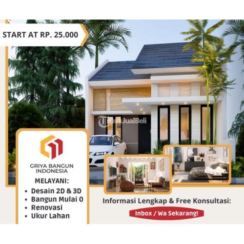 Desain Rumah 2 Lantai Murah Minimalis Modern