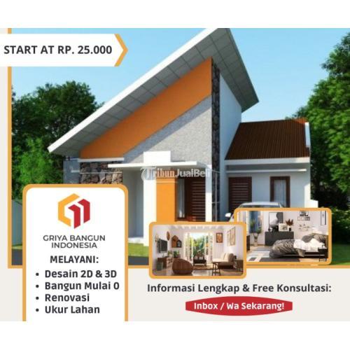 Desain Rumah 2 Lantai Murah Minimalis Modern