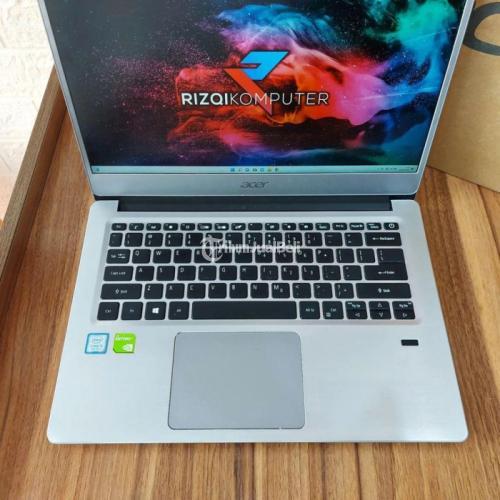 Laptop Acer Swift 3 SF314-54G Intel Core i5-8250 Ram 8GB SSD 256GB + Harddisk 1TB Bekas - Surabaya