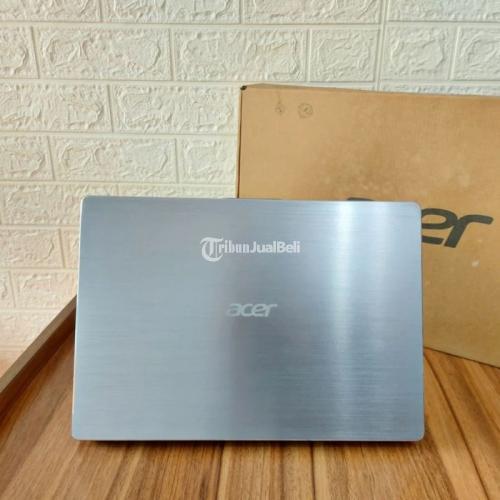 Laptop Acer Swift 3 SF314-54G Intel Core i5-8250 Ram 8GB SSD 256GB + Harddisk 1TB Bekas - Surabaya