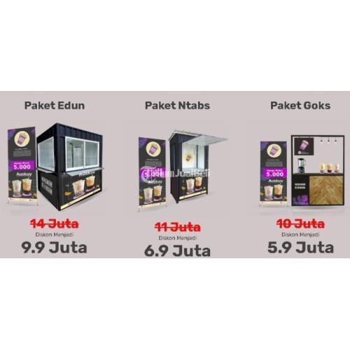 Paket Minuman Es Kopi Susu Kekinian (AUSKUY) Termurah Mulai dari 2.999 jt an - Kudus