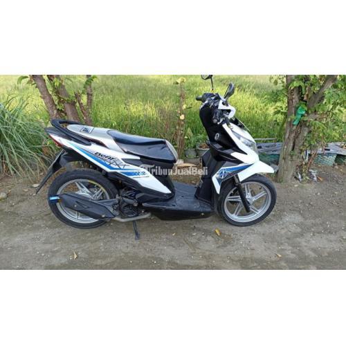 Motor Honda Beat 2018 Putih Seken Surat Lengkap Siap Pakai - Klaten