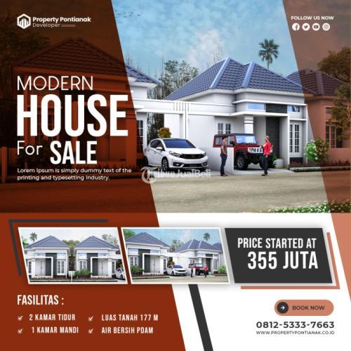 Jual Rumah Type 50 Perumahan Dekat Bandara Internasional Supadio Pontianak - Kubu Raya