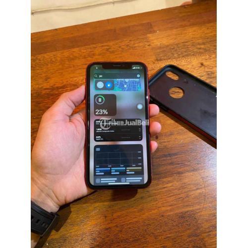 HP iPhone XR 128GB Red Fullset Ex iBox Bekas Original Harga Nego - Sidoarjo