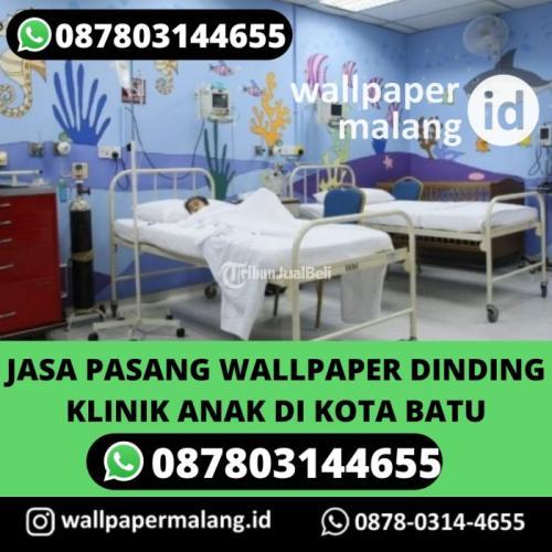 JASA PASANG WALLPAPER DINDING KLINIK ANAK DI KOTA BATU