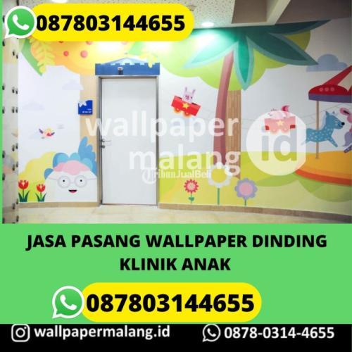 JASA PASANG WALLPAPER DINDING KLINIK ANAK