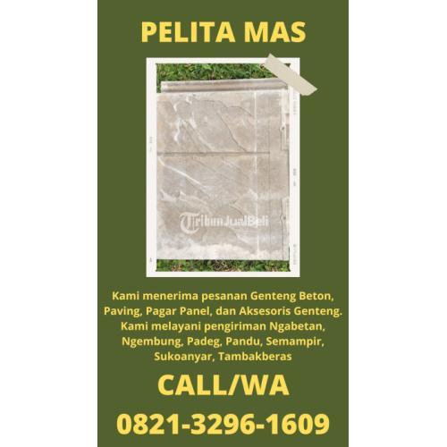 Produsen Genteng Beton Untuk Rumah Minimalis Terdekat - Surabaya