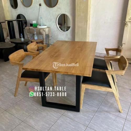 Meja Kayu Jati Terbaru Bisa Custom - Kediri