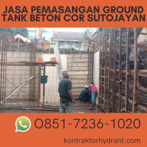KREDIBEL, 0851.7236.1020 Jasa Pemasangan Ground Tank Beton Cor Sutojayan