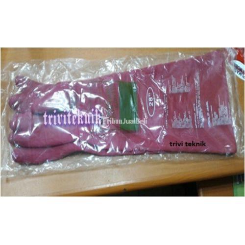 Sarung Tangan Karet Long Serbaguna, Rubber Medis 28inch Gloves - Jakarta Pusat