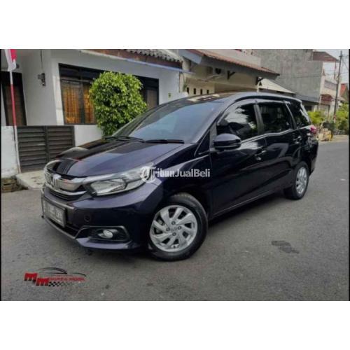 Mobil Honda All new Mobilio 1.5 E CVT 2017 Hitam Seken Surat Lengkap - Jakarta Timur