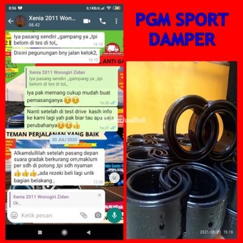 PGM SPORT DAMPER Membuat Shock Absorber, Tierod, As, Bushing dan spare part kaki mobil lebih awet