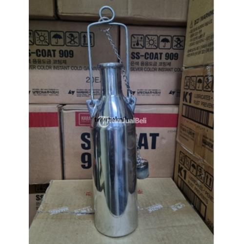 sampling sample can weighted beaker sus,botol sampel minyak