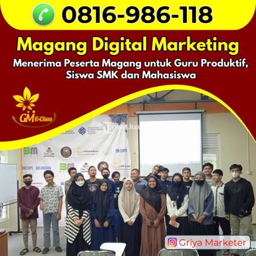 Tempat Magang Guru Produktif Digital Marketing