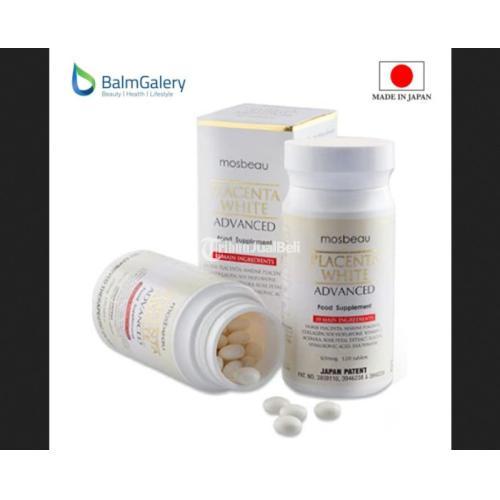 Mosbeau Placenta White Advanced Suplemen -Pencerah Kulit- 120 tablets jmggroup.store